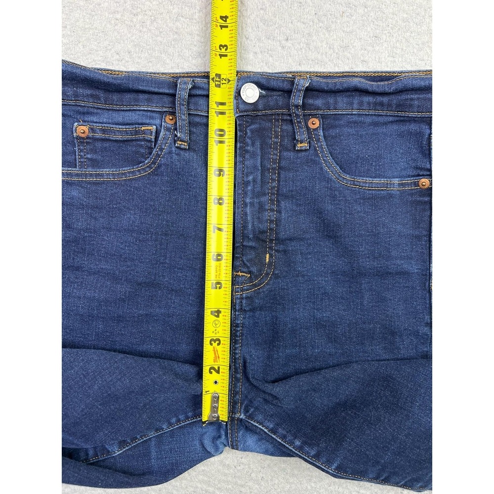 Gap True Skinny Jeans Womens 8/29 Blue Dark Rinse Mid Rise Stretch Denim Wash - Picture 11 of 14